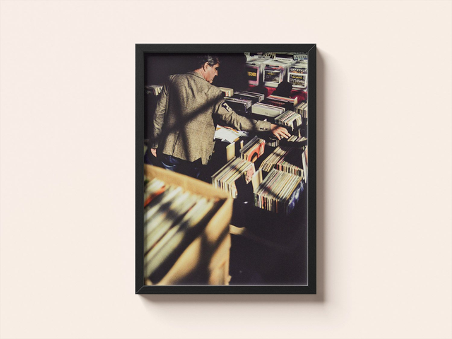 Tirage d&#039;art signé 18cm X 24cm  / photographie FineArt / Portugal &quot;Vyniles&quot;