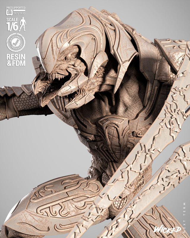 Statue HALO COVENANT THE ARBITER série GAMING/MOVIE