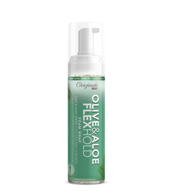 Africa's Best Org Olive Oil Foam Wrap Lotion 8.5oz 
