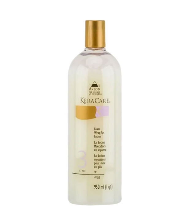 Keracare Foam Wrap-Set Lotion 32oz (Regular Hold) 