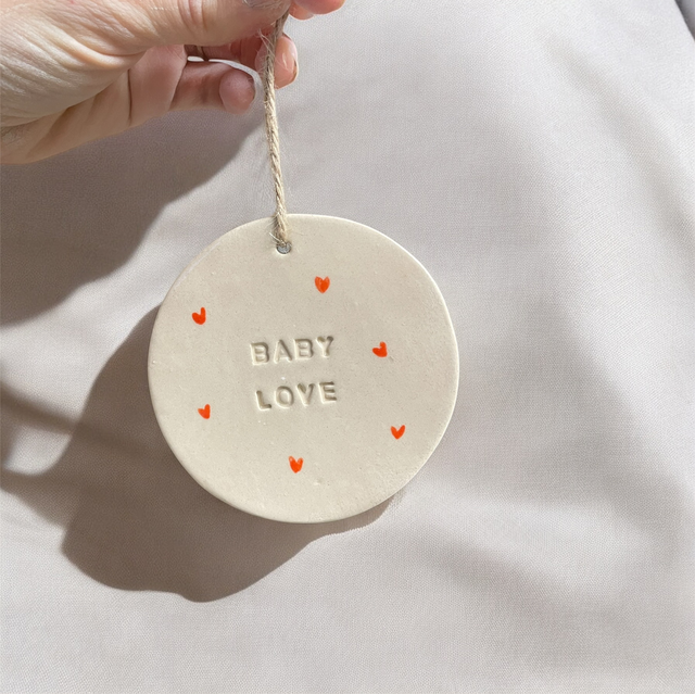 Médaillon de naissance personnalisable  