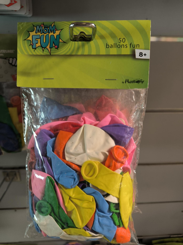 50 BALLONS FUN