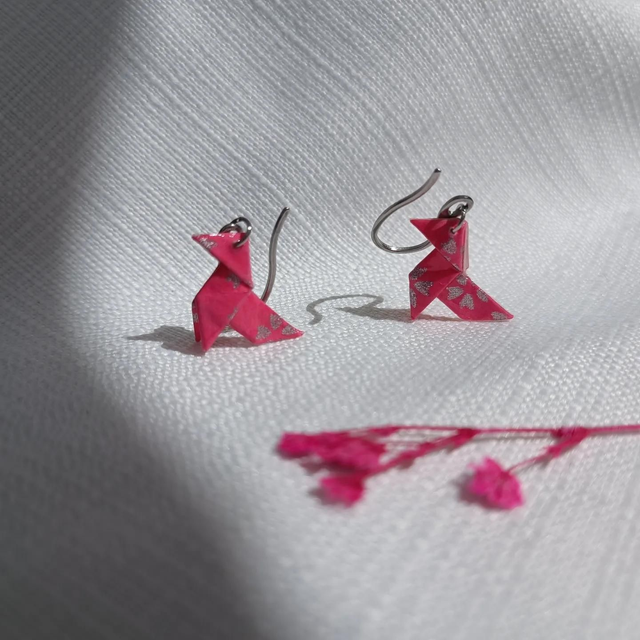 Pendientes pajaritas 