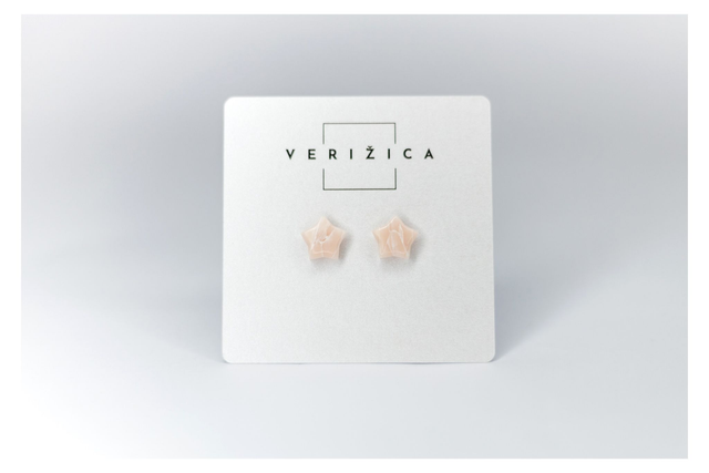 Zvezdice iz kolekcije Blush Stone