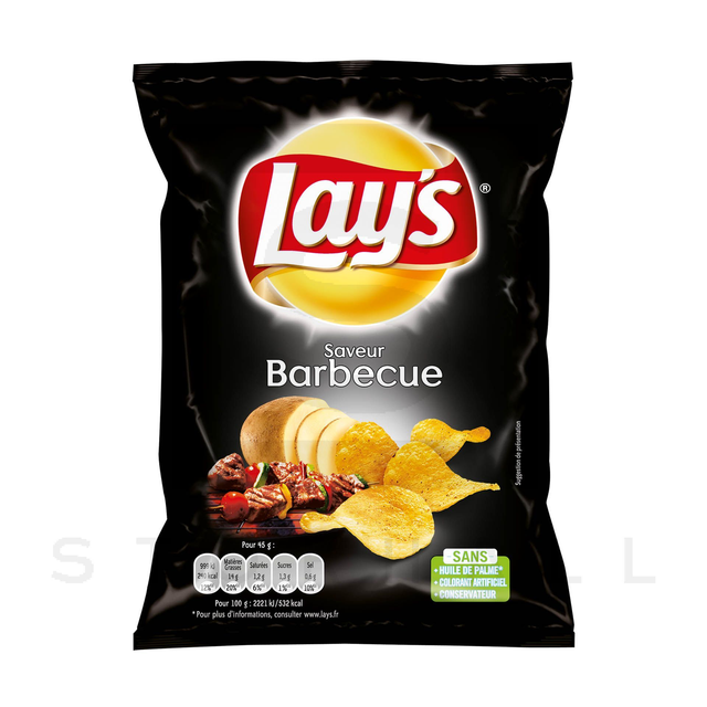 Chips Lay's barbecue