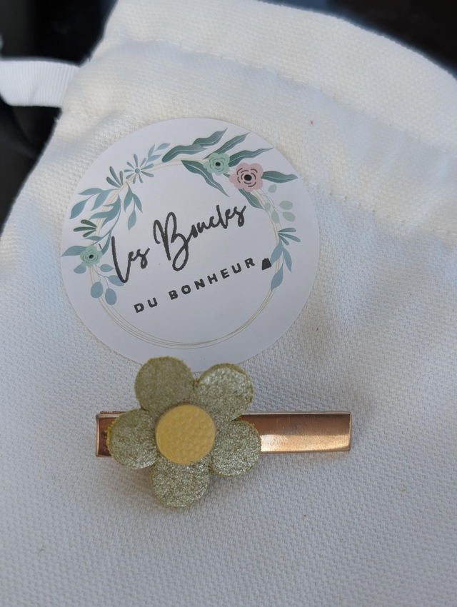 Barrette marguerite 