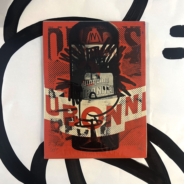 Xylo Jean-MICHEL Dubonnet 18x24 cm sans cadre