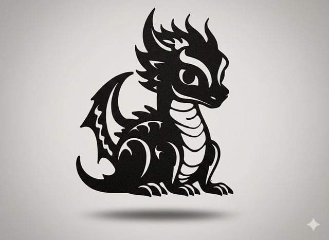 Décoration Murale "Petit Dragon"