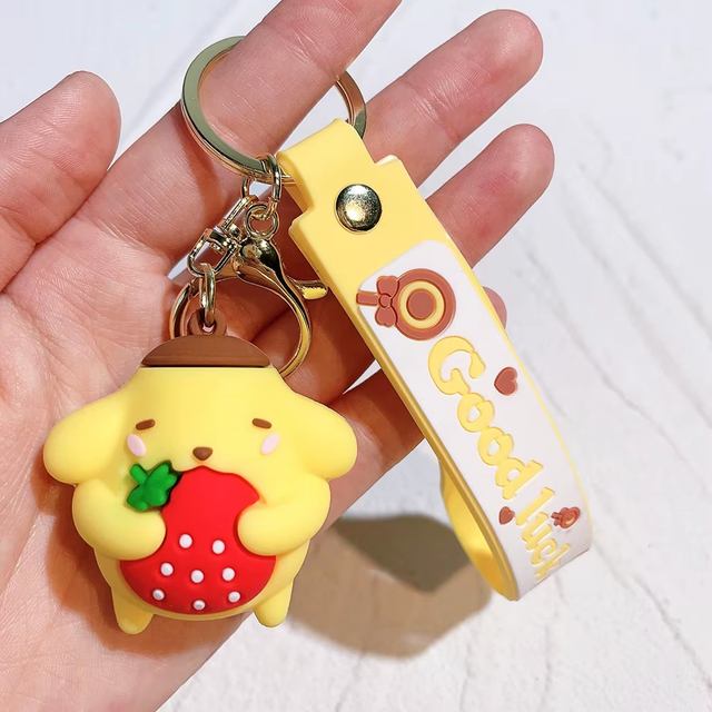 0551 - Sanrio -Pompompurin met aardbei