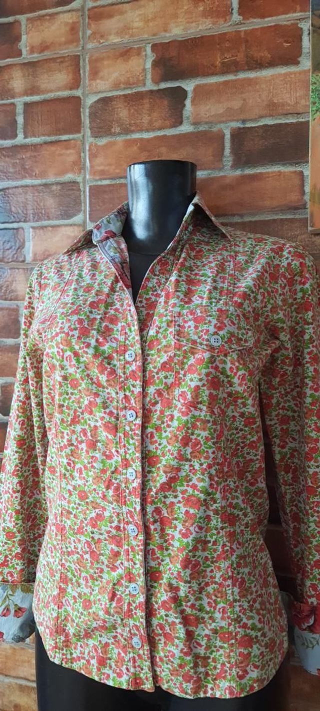 Blusa Estampada Florada,  T/M