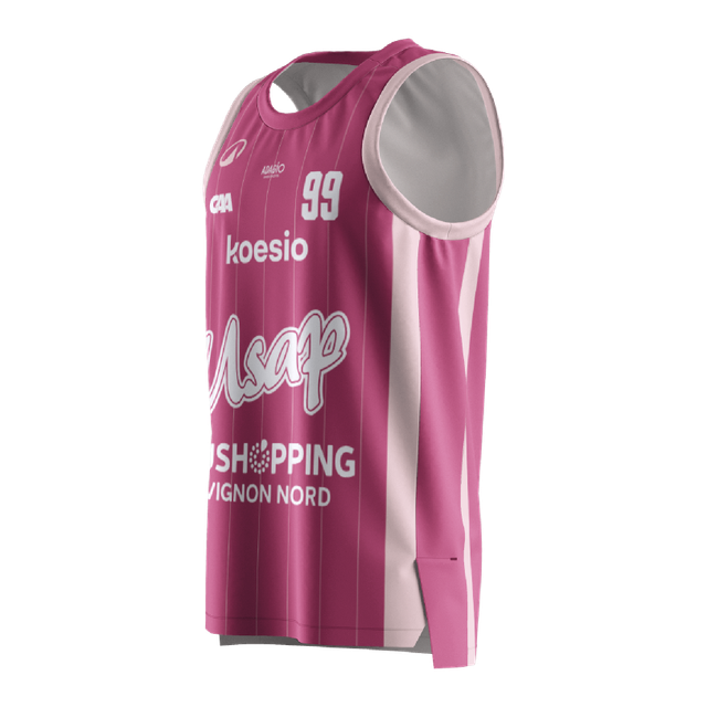 Maillot Octobre Rose USAP édition limitée