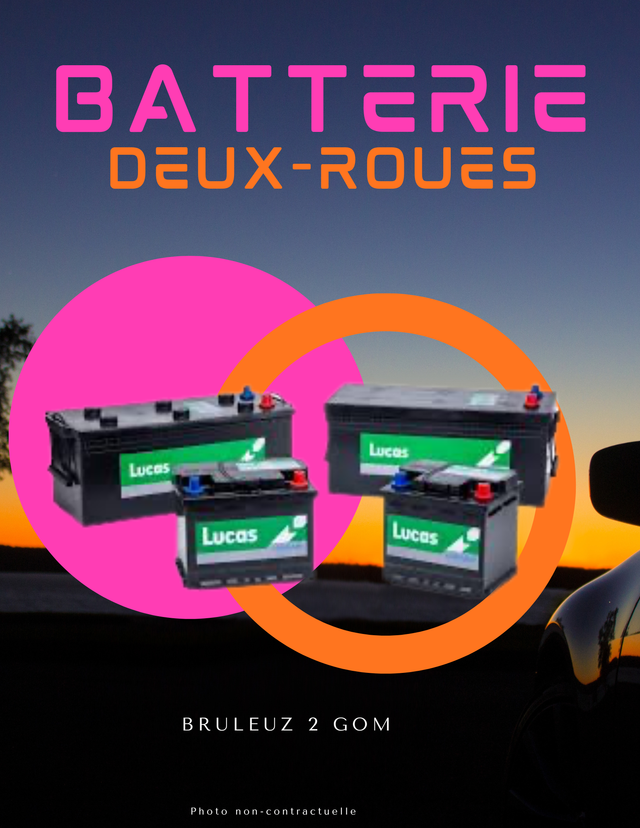 Batterie LUCAS LP068 12V D26 68AH 540A