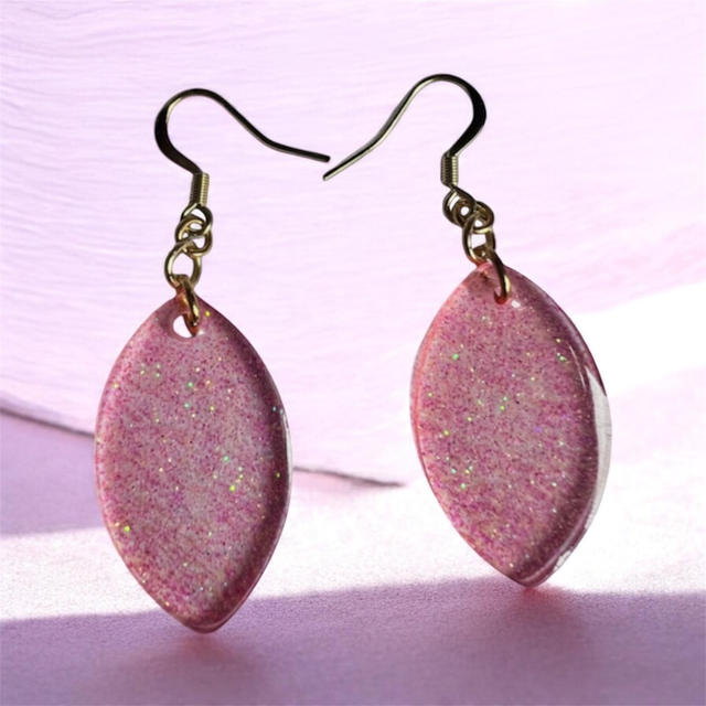 Boucles d’oreilles Éclat de rose