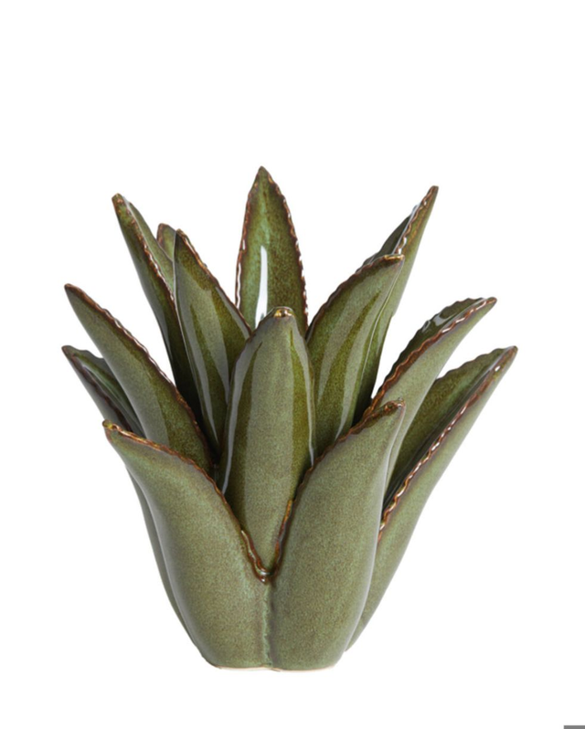 CACTUS - tea light dark green