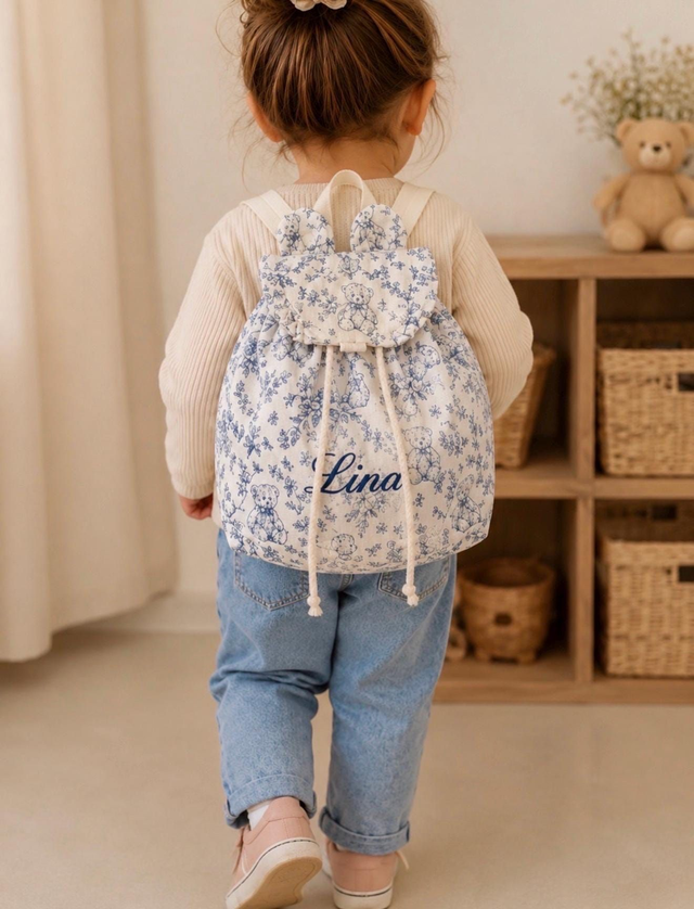 Sac à dos ourson personnalisé