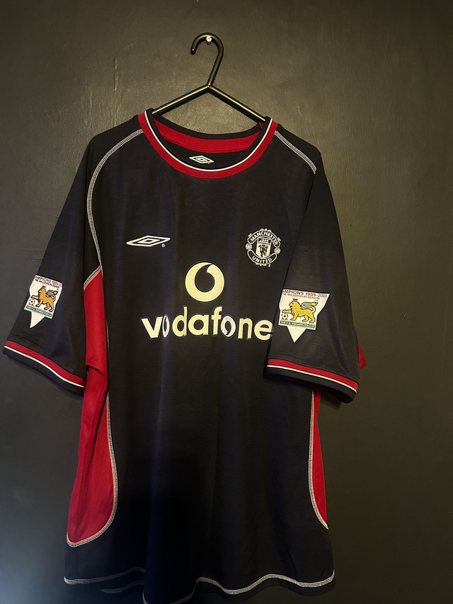 (XL) Manchester United 2000-01 Third / BECKHAM 7