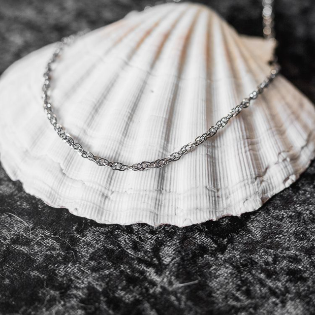 Stainless Steel Necklace Thick Link