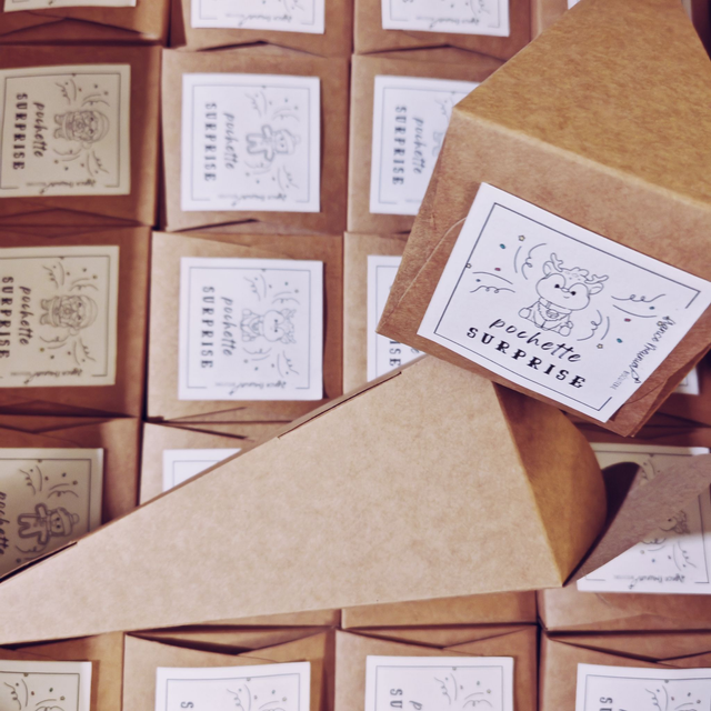 Pochette Surprise de Noël Personnalisable