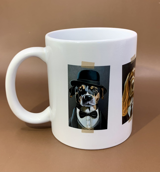 Mug Quatuor chien John/Francis/Morphéus/Charlie