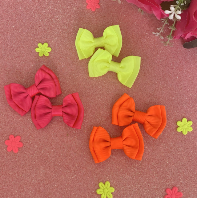 Paire de petites barrettes 