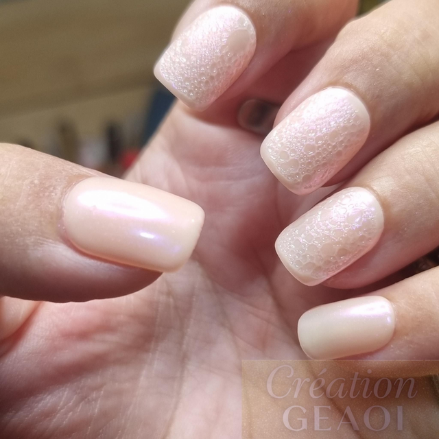 Nude glass bubble little carré S créer sur commande délai de 7jours ouvrable 