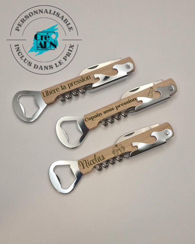 Ouvre bouteille-Tire bouchon