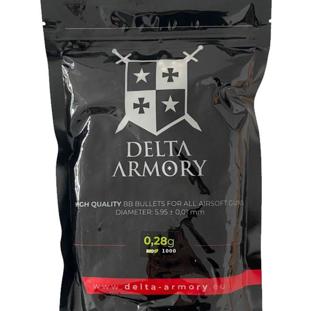 Billes bio Delta Armory 0,28 1000bbs