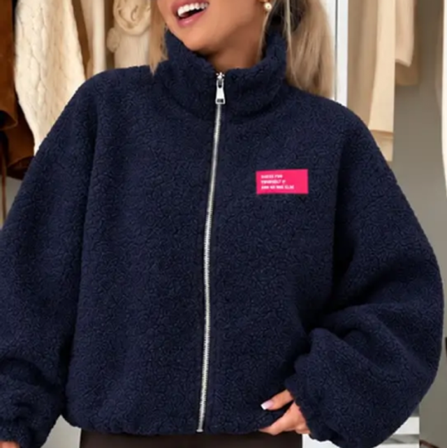 Teddyfleecejacke