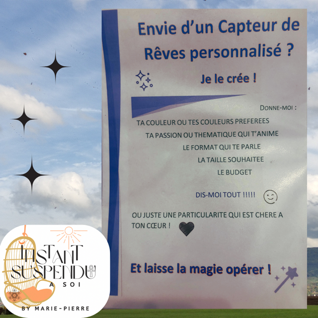 Capteur de Rêve personnalisable