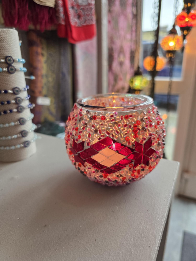 Mosaic Candle Holder