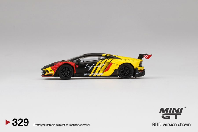 MGT00329 Mini GT 1/64 LB★WORKS Lamborghini Aventador Limited Edition Infinite Motorsports (LHD)