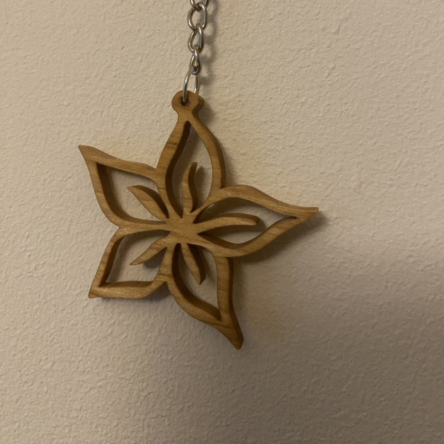 Porte clef fleur de lotus 