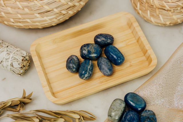 Pierre roulée Lapis lazuli - Purification et bonheur