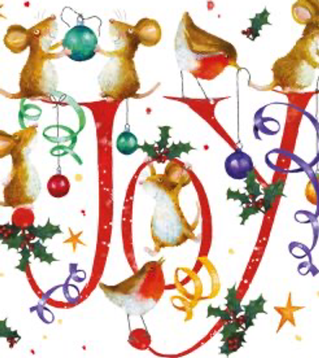 XCB13 Pack of 8 Charity Cards - Joy