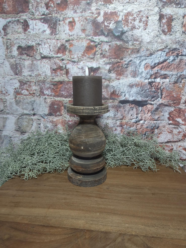 Kandelaar hout H20,5
