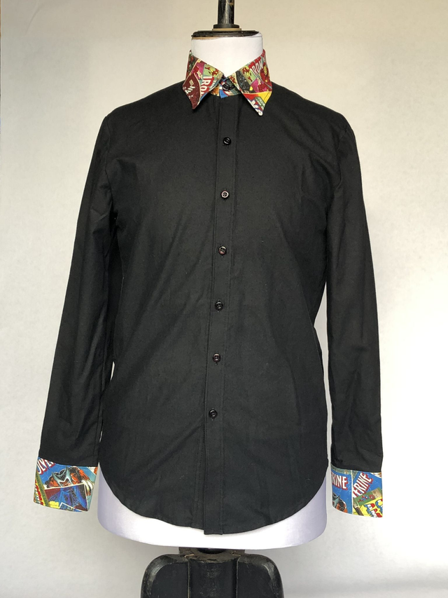 Long Sleeve Shirt - Collar &amp; Cuffs