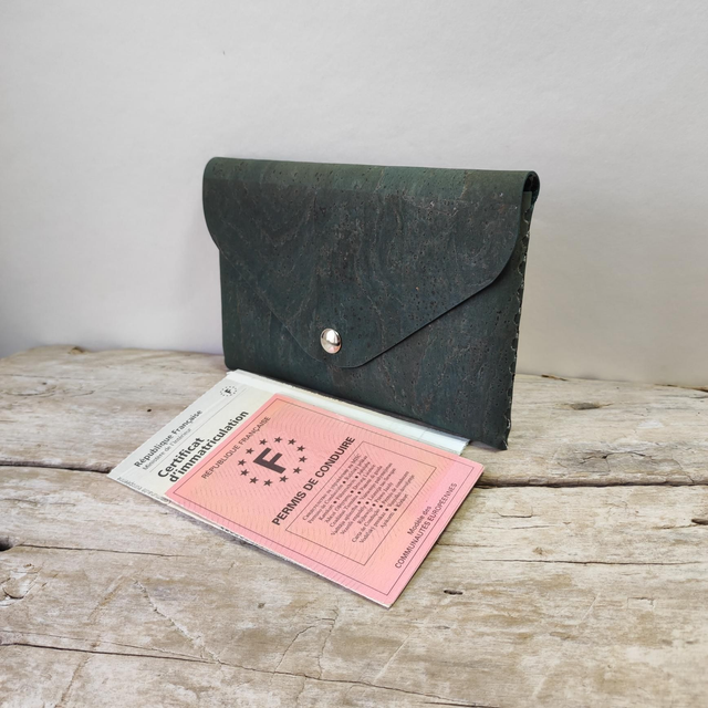 Pochette Papiers Elo Liège Bleu