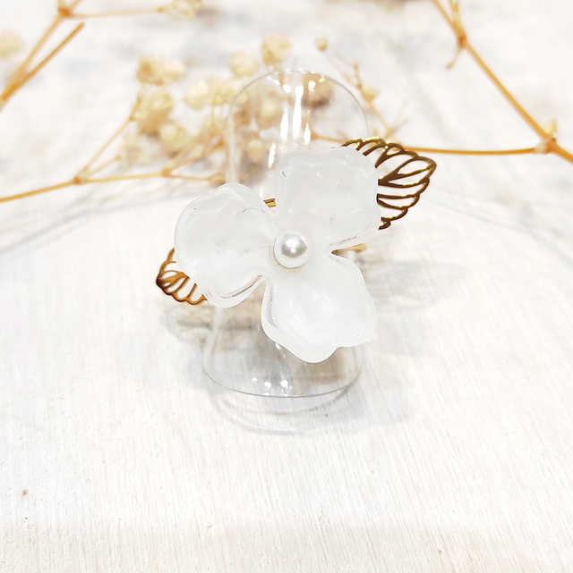 Bague fleur Rose-marie