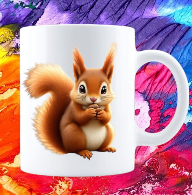 Kaffeebecher Eichhörnchen 2