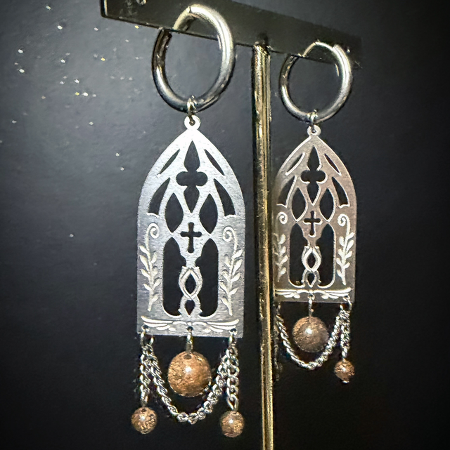 Boucles d’oreilles ELLEN pierres de bronzite