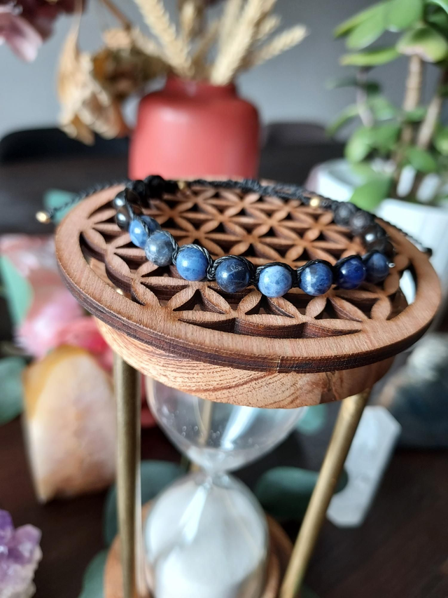 Sodalite - Quartz Fumé - Pierre de Lave