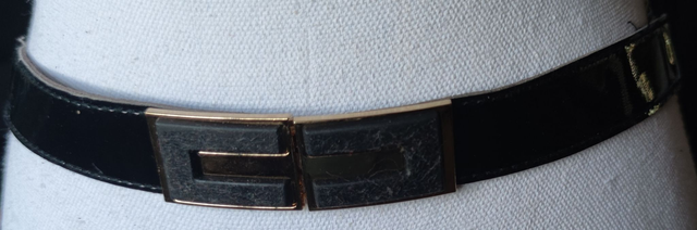 Ceinture noir élastique 65 cm homme 