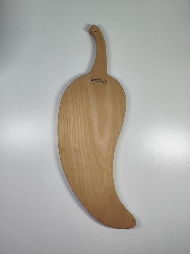 Planche “Jalapeño” en merisier massif (H 56 cm)