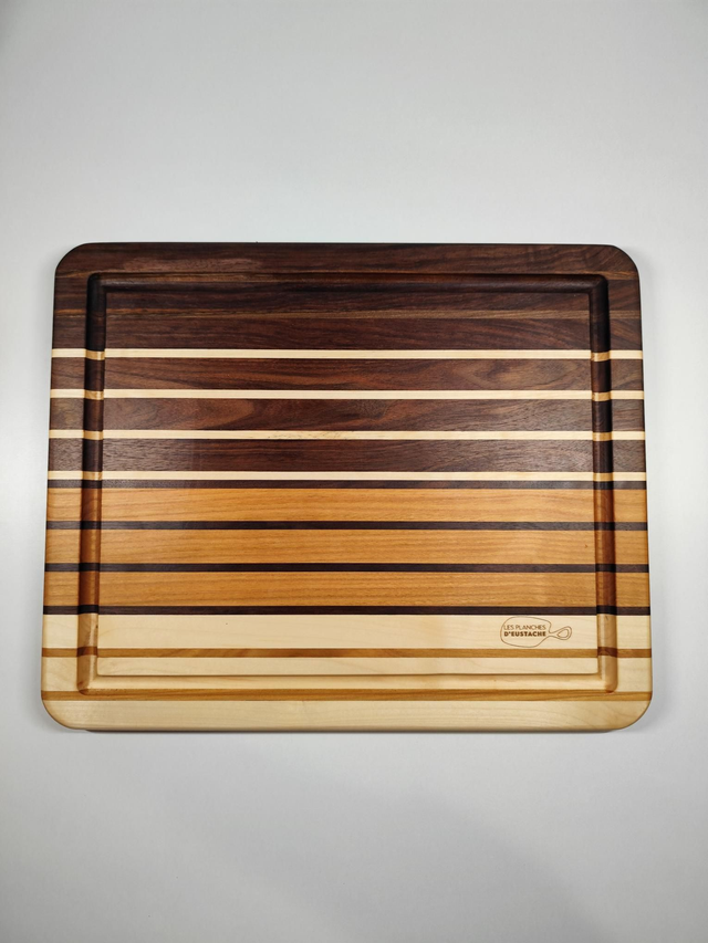 Planche “Melting Pot” – 4 essences de bois massif