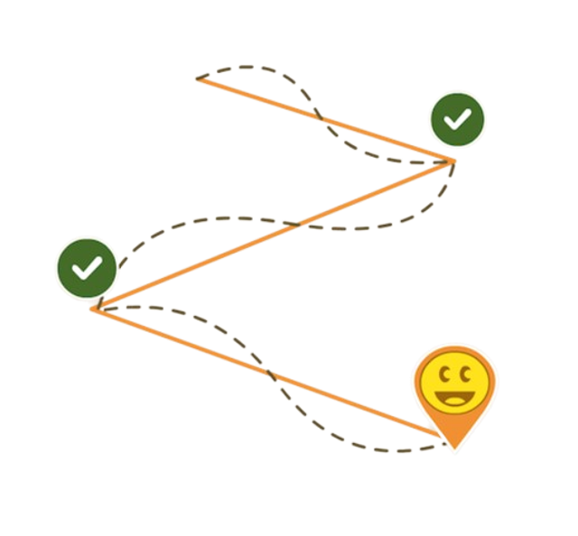 Transfert textile "Trace Geocaching, la ligne droite du succès !"