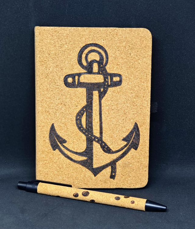 Carnet + stylo Ancre ⚓