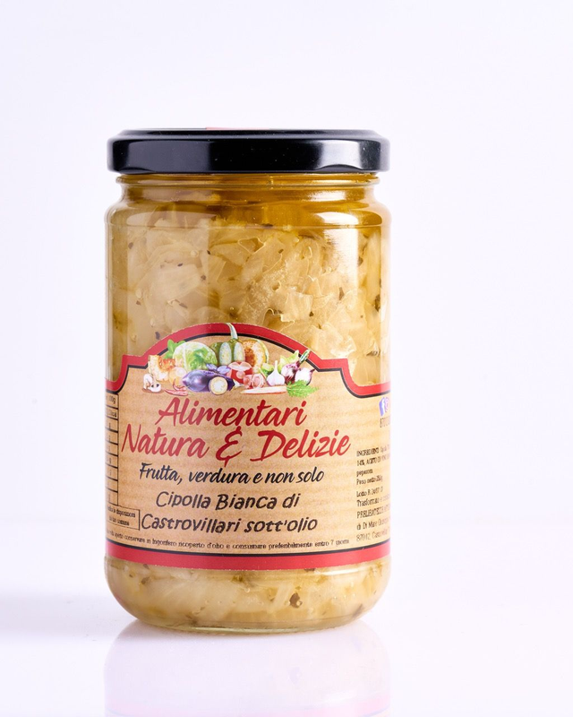 Cipolla Bianca di Castrovillari sott’olio –  Natura & Delizie