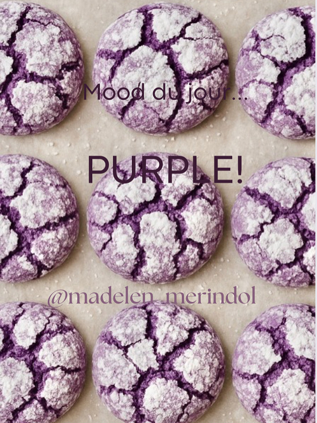 Amaretti bio à l'ube