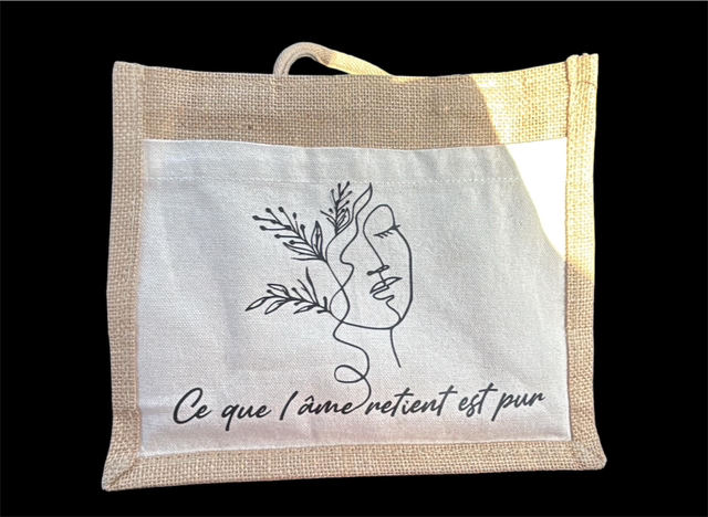 Petit sac cabas "silhouette"