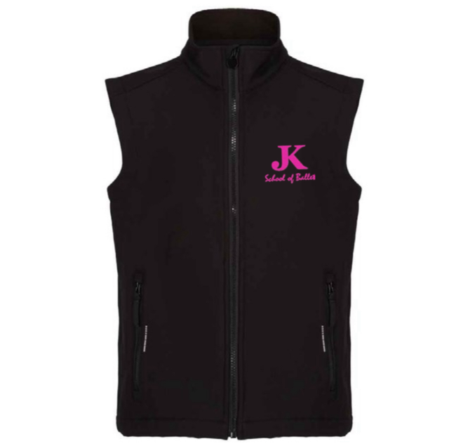 Regatta Ballet Soft Shell Bodywarmer in Black 